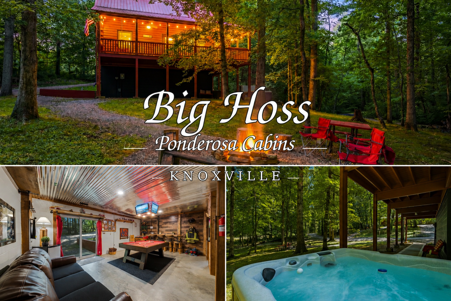Cabin•HotTub• GameRoom• 16 Acres• NearUTK, Smokies