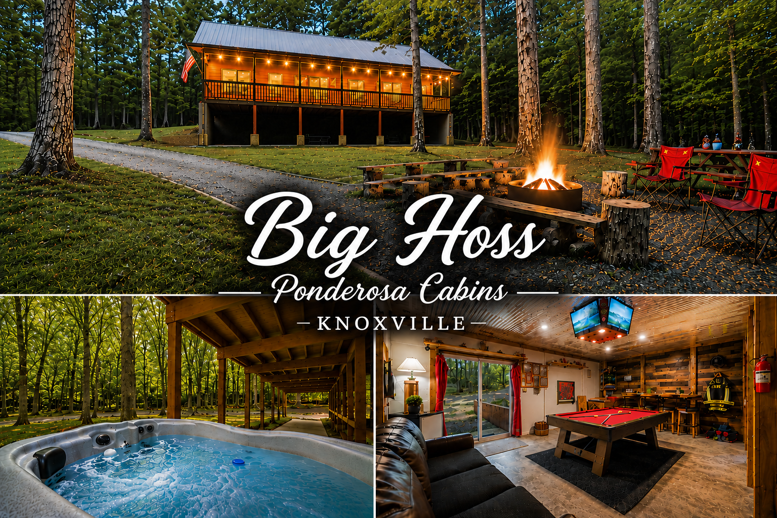 Cabin•HotTub• GameRoom• 16 Acres• NearUTK, Smokies