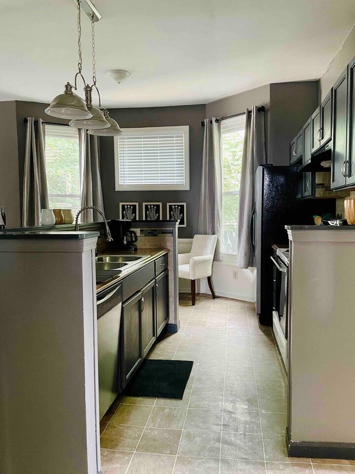 Leaning House of Haynie A | 2BD/1BA Trendy Apt