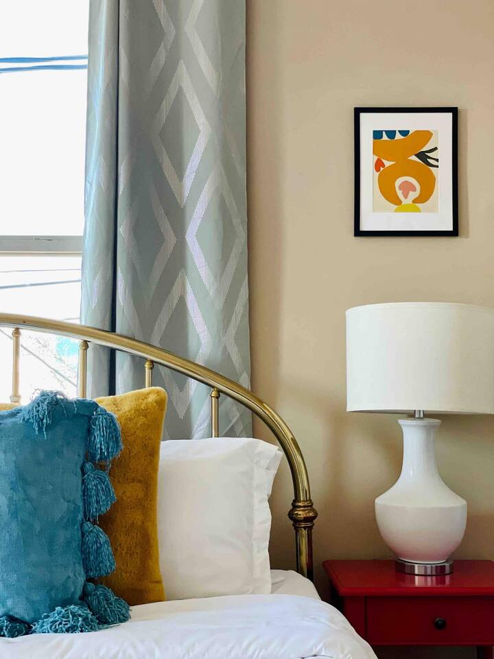 Color Pop Casa | 2BR/1BA Townhome near Ford Center