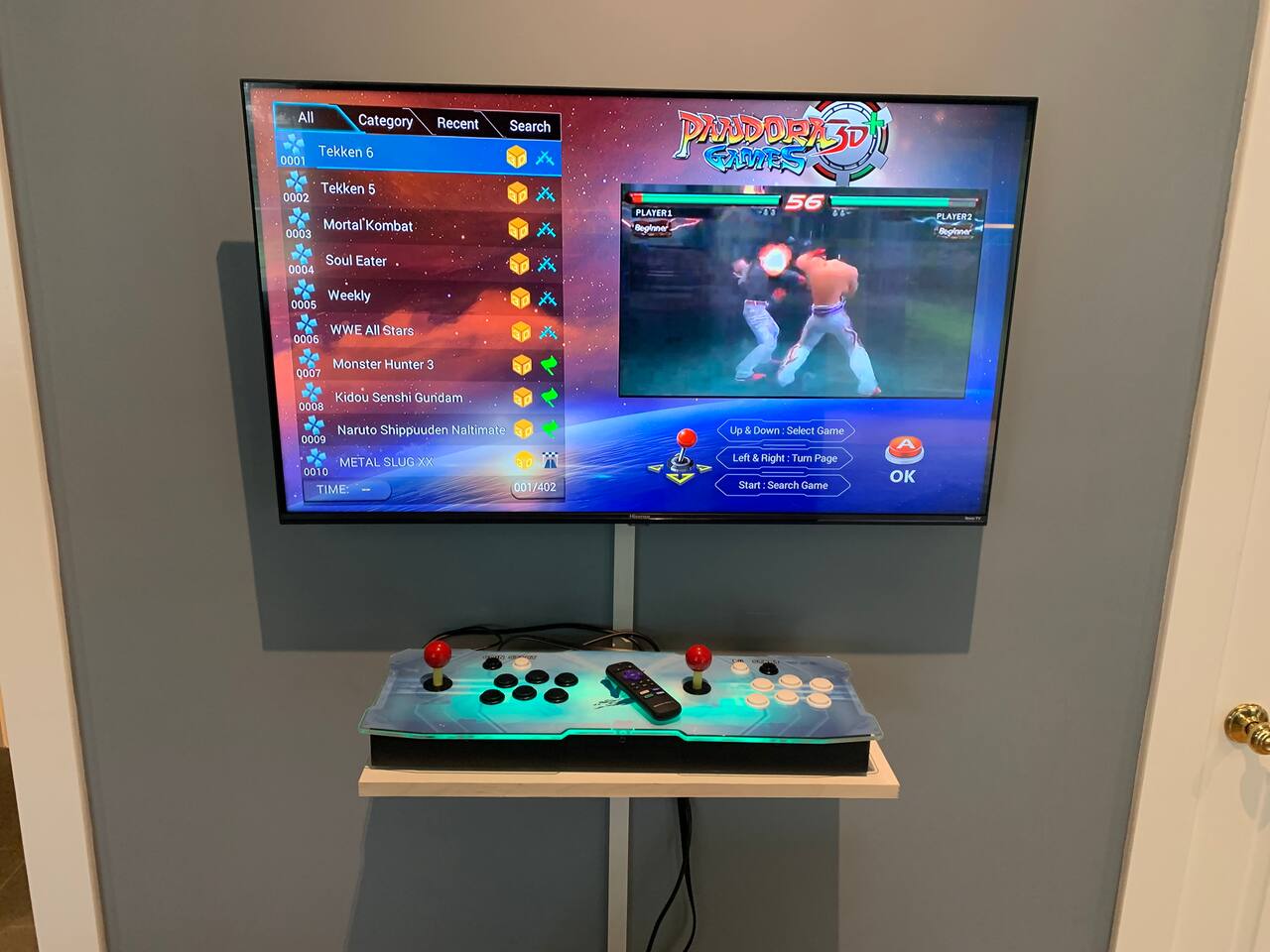 Pandora Home Arcade System