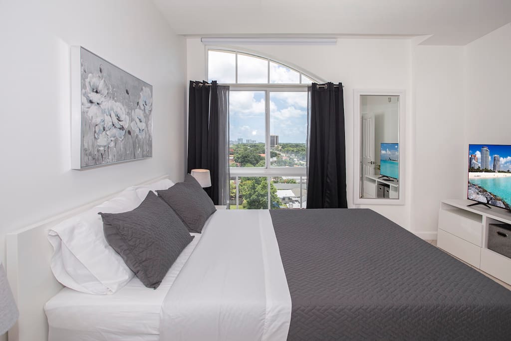 Modern 1 bedroom 1 bath Apt, Sleeps 3, Self Check in, Parking, WI-FI, Pets Ok