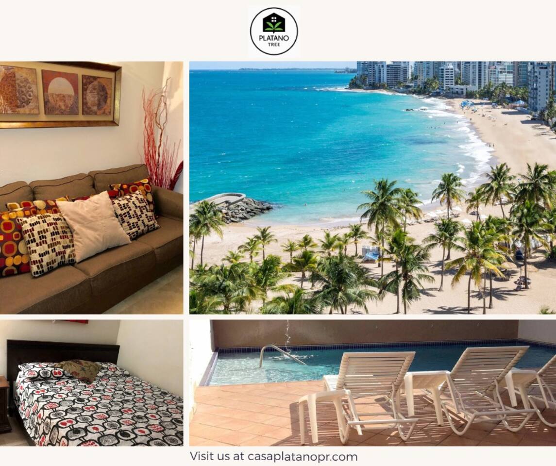 Beachside Oasis: 1-BR in Condado’s Vibrant Hub