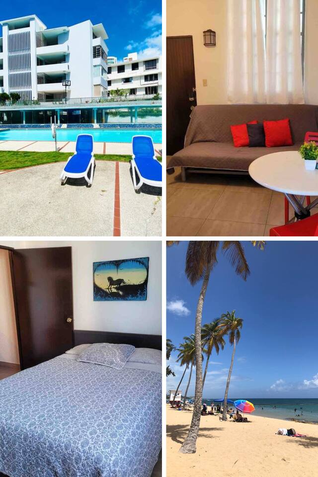 1BR Pool & Lagoon View in Condado!