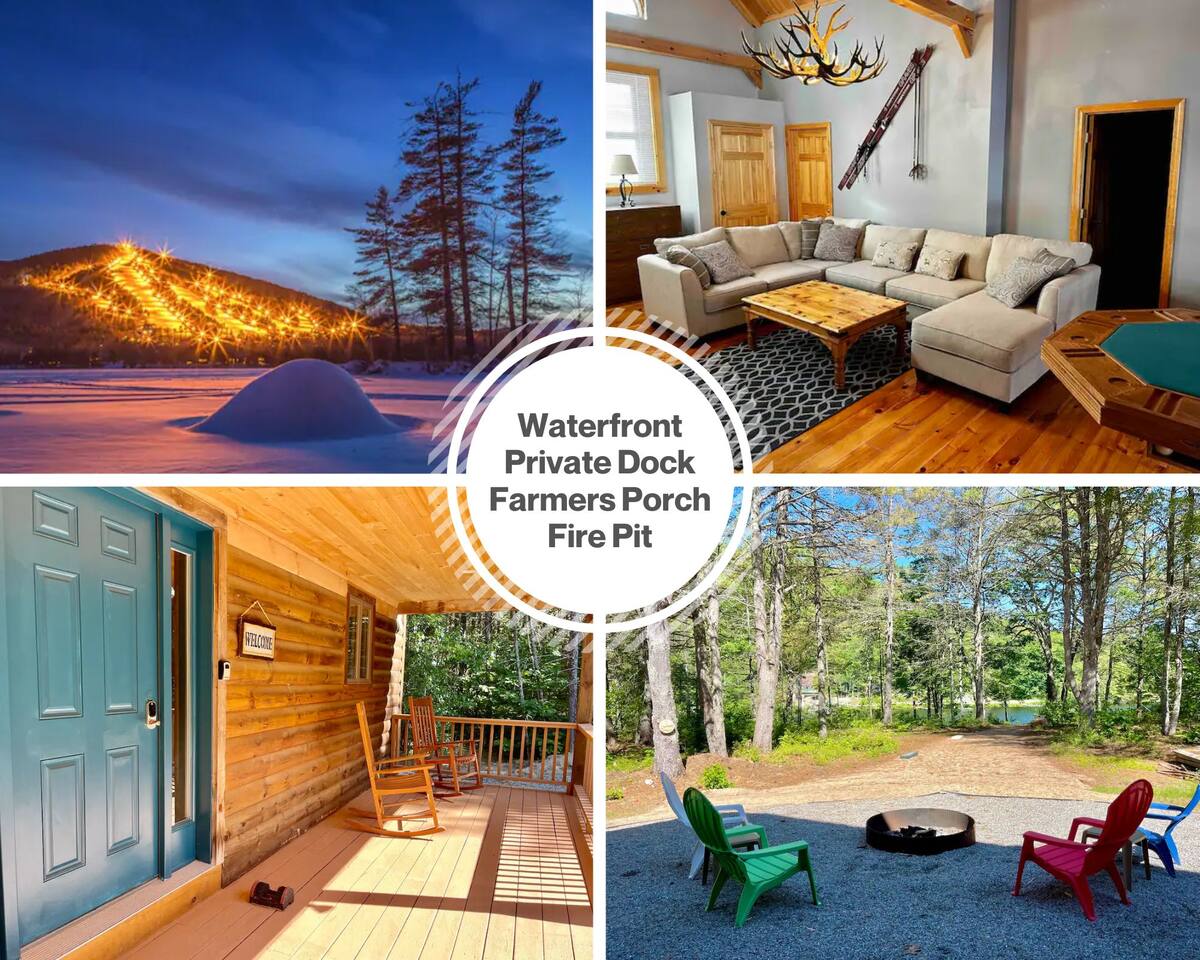 Lake Front with Private Dock - BRAND NEW Furniture