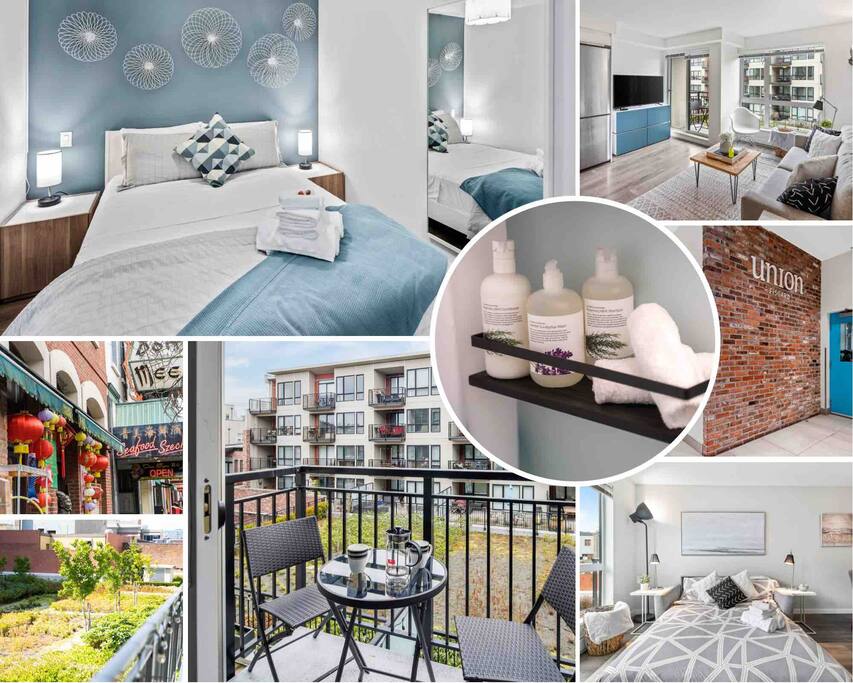 ☀️NEW! Airy & Modern 💖 of Historic Old Town + balc.