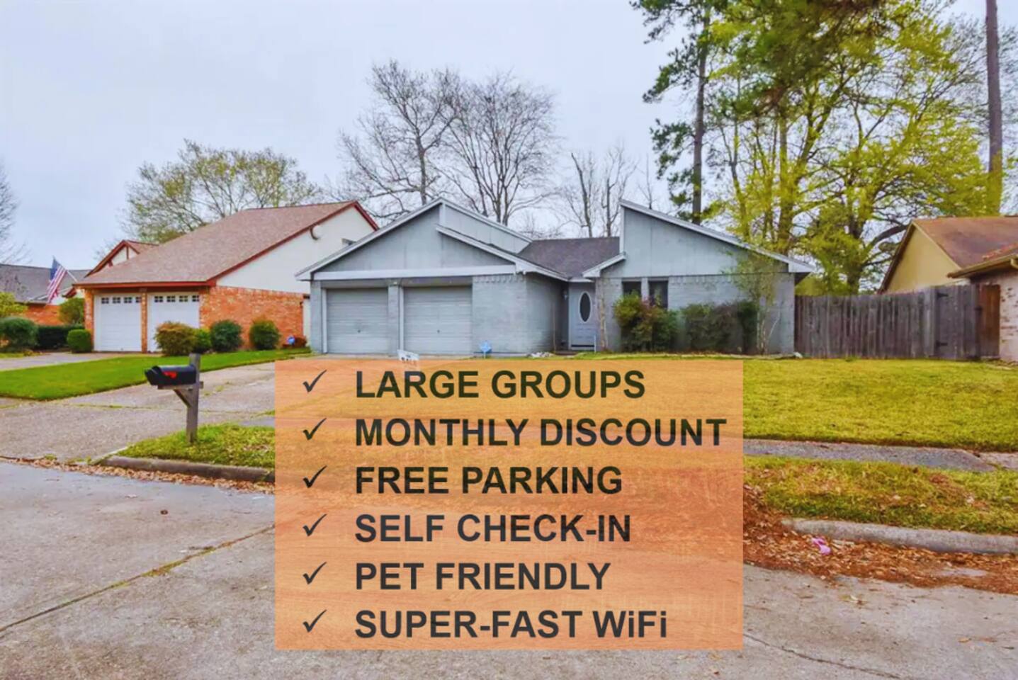 4BR Family Getaway, Pets Welcome, Self Check In!