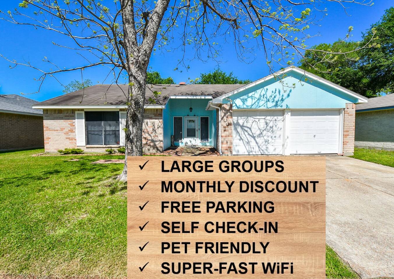 10 minutes from Airport, Comfy home in Humble, Tx