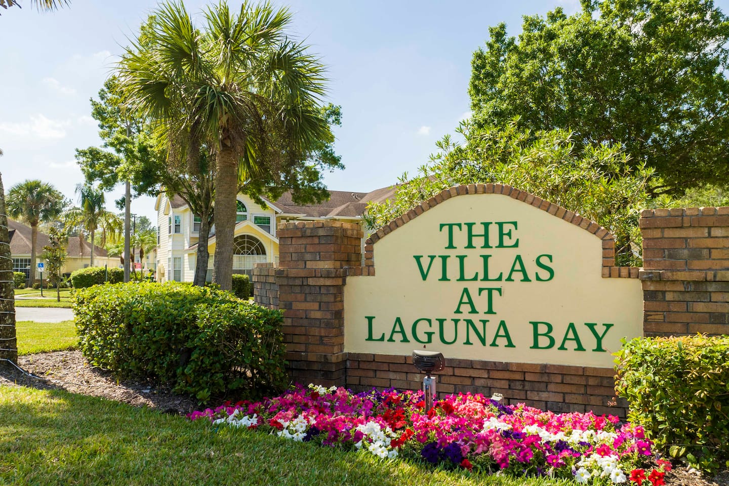 Located at The Villas at Laguna Bay in Poinciana Blvd. 

Minutes away from Disney and other major attractions

Megan who stayed in Feb 2022 said, "Everything was excellent! Superfast communication, and the condo was super clean."