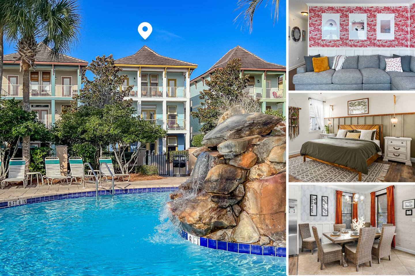 Poolside Paradise | Crystal Beach Beauty
