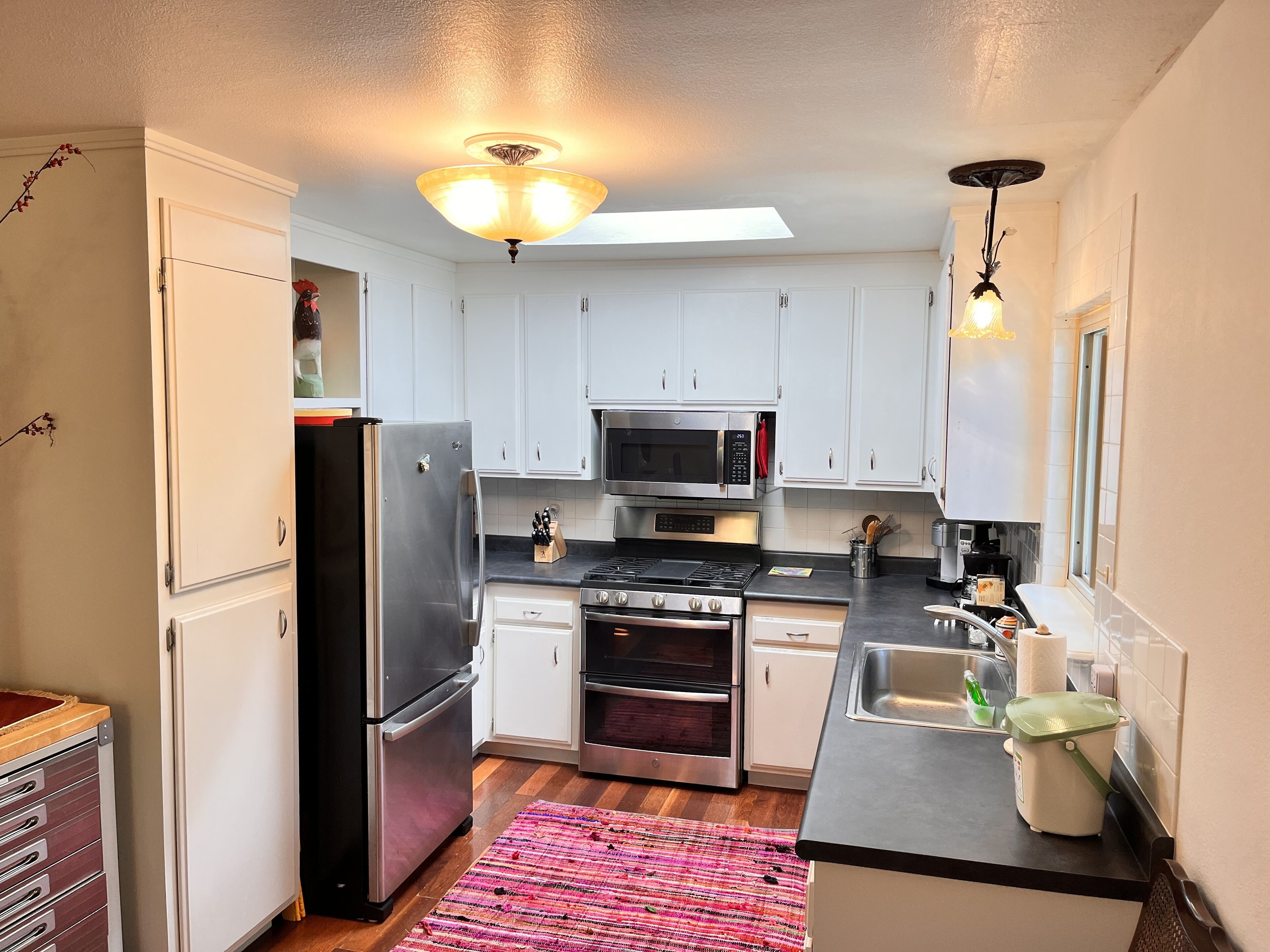 Kitchen view.