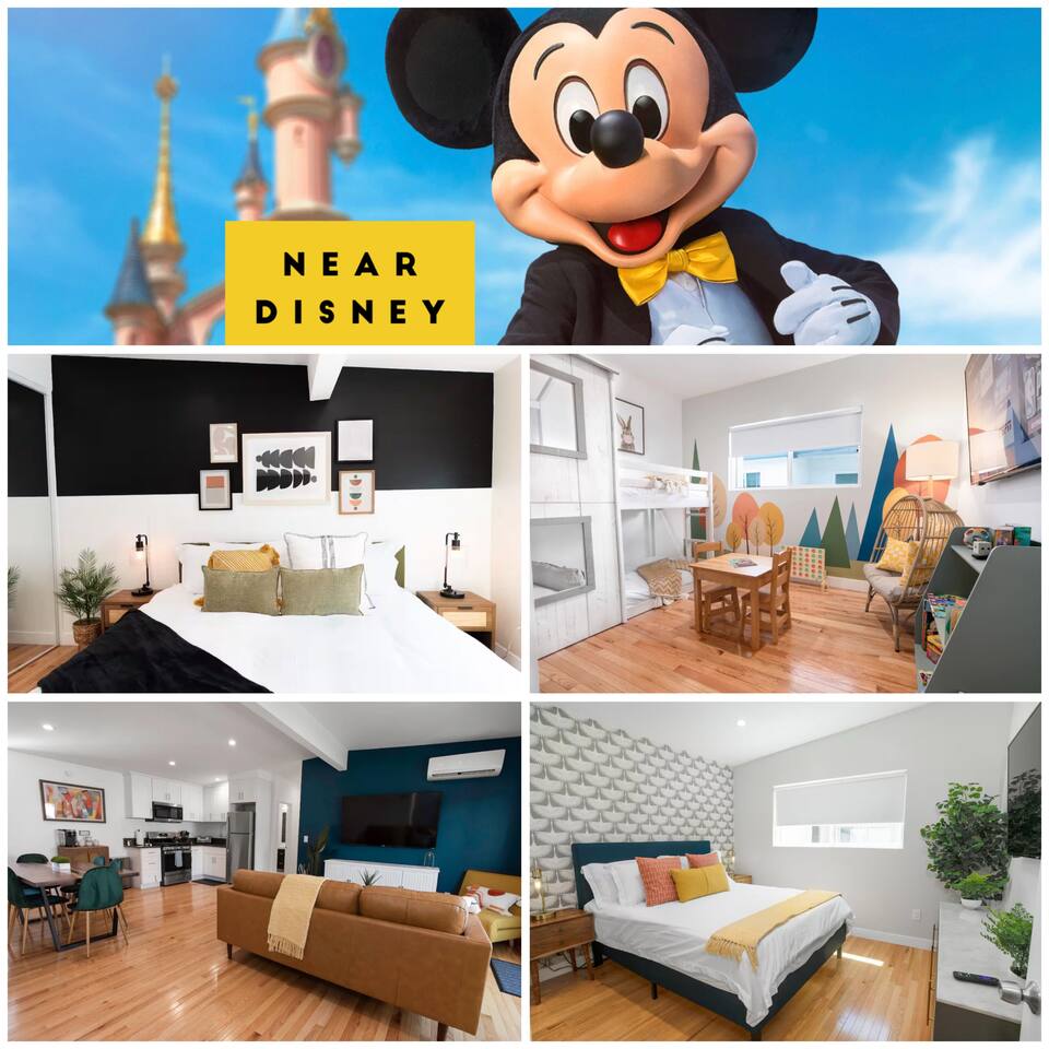 ☞Kid Paradise☞5miles->Disneyland☞1 Parking☞W/D☞AC