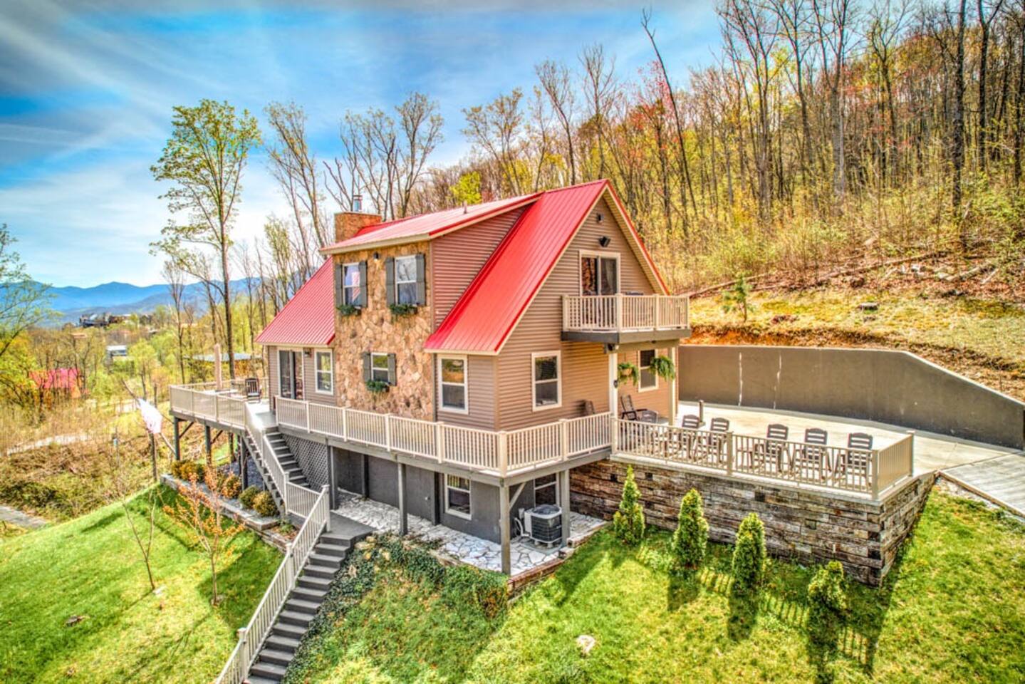 Bear Woods Lodge#Mtn View/PrivateWoods/Spa GameRM