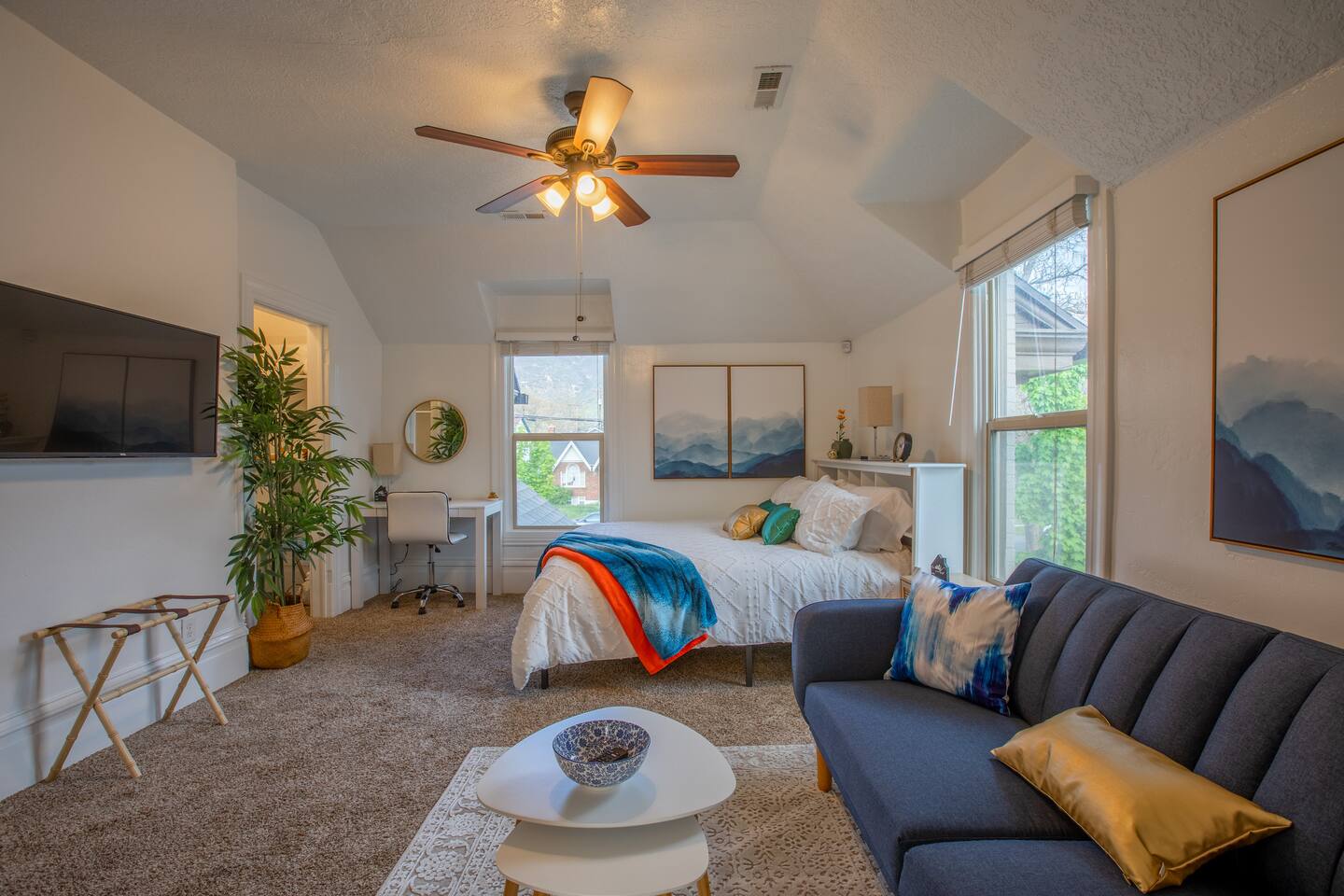 C&B Zen Retreat-0.3mi to BYU-1Bd1Ba,Kitchen,WiFi