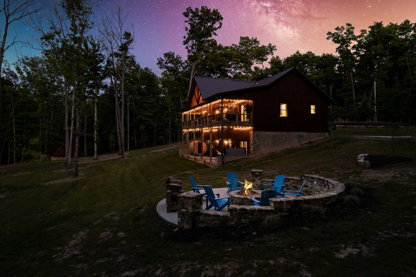 Blue Ridge Cabin: 3 Master Suites, Sauna & Hot Tub