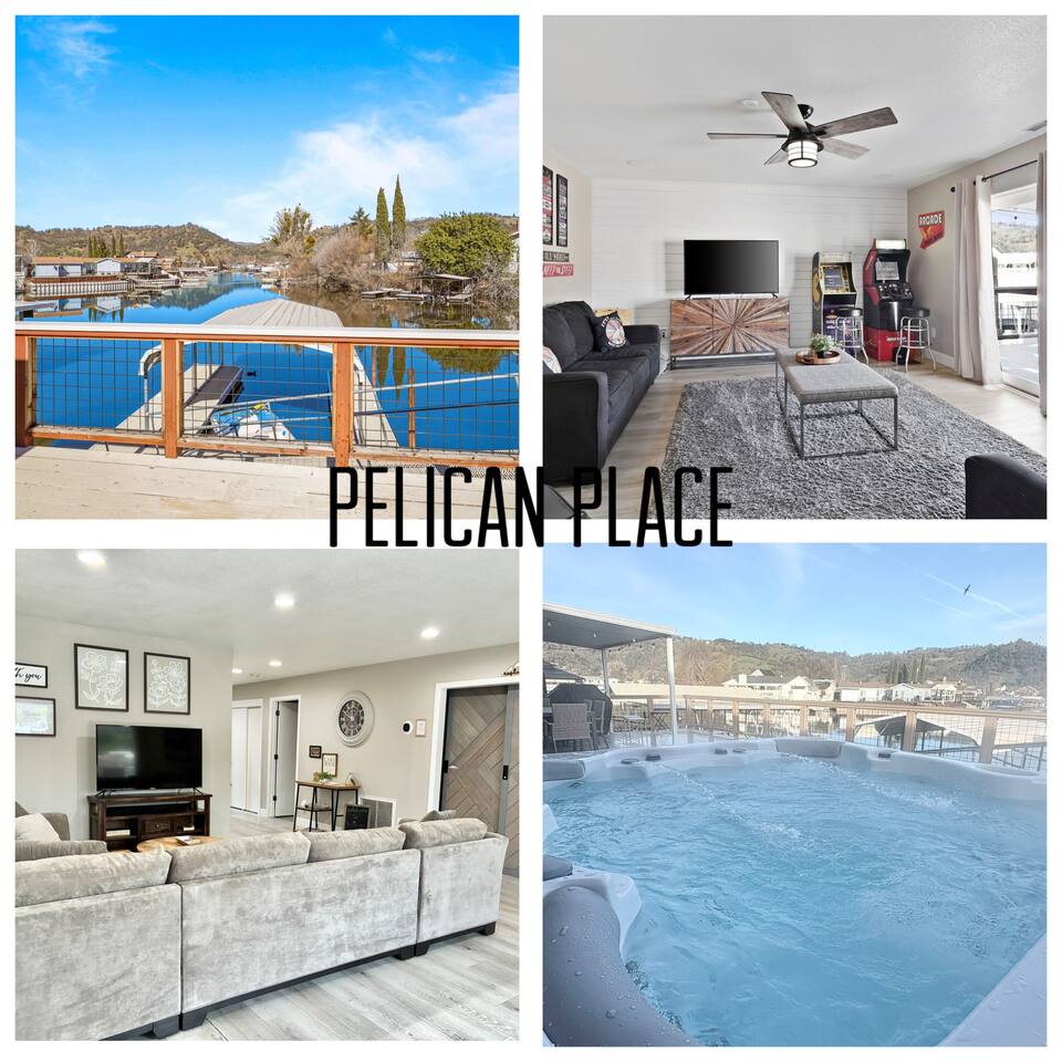 The Pelican Place waterfront exterior