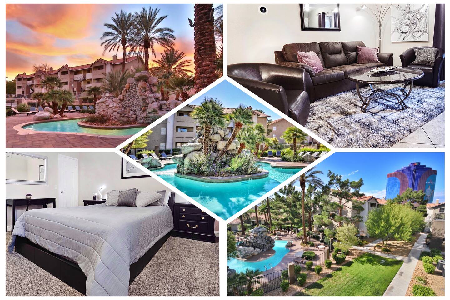 Upgraded Tropical Oasis! Pool, Hot Tub, Gym!