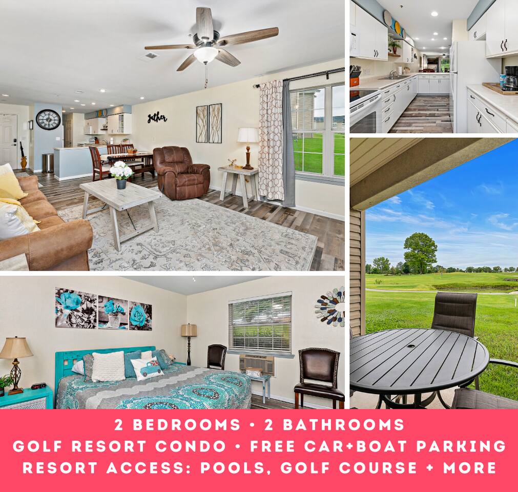 Branson Family Condo | Pool & Golf View | Sleeps 6
