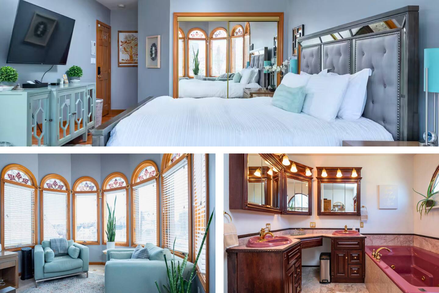 #4 King Master Suite w/ Jacuzzi Tub + Free Parking