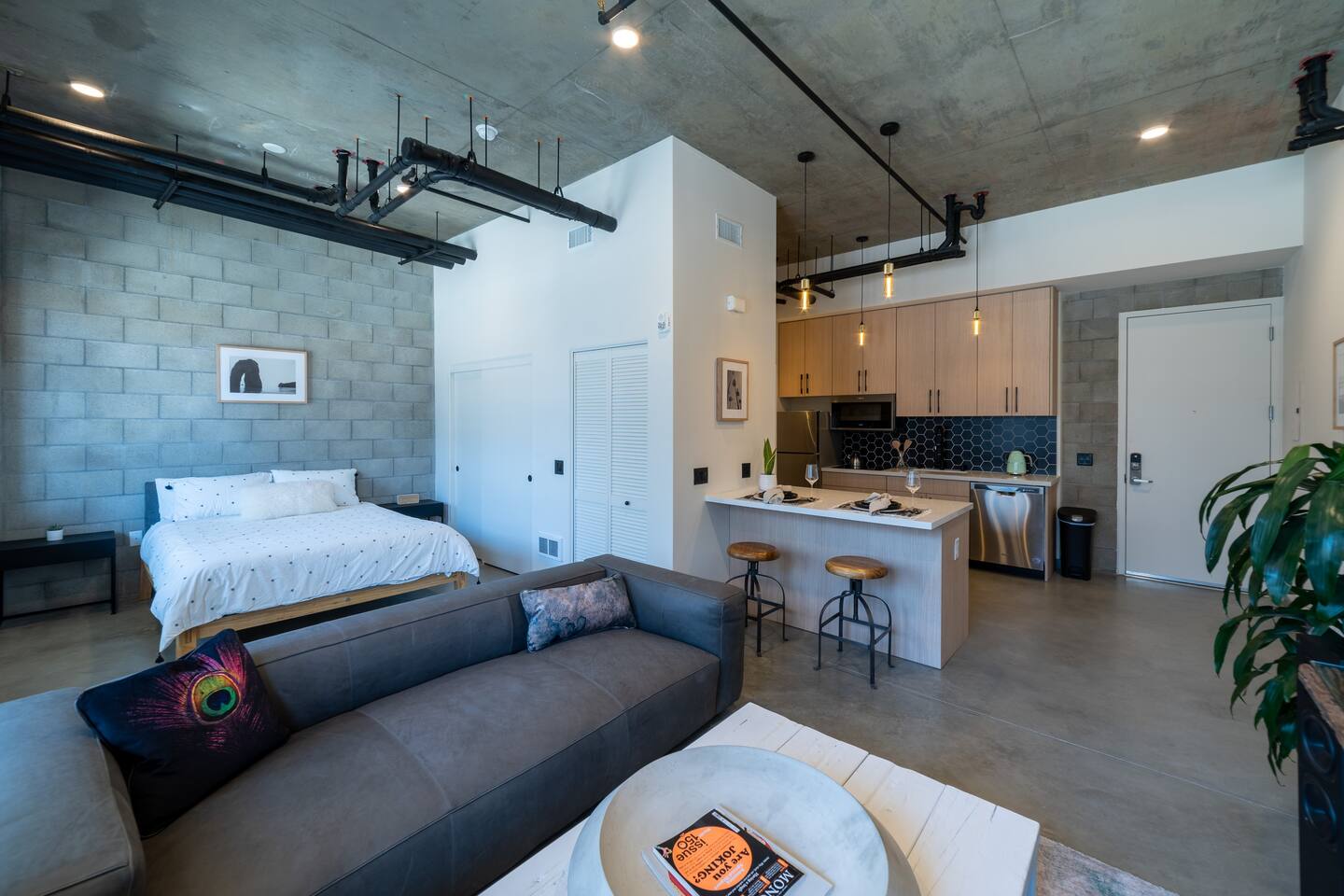 Beautiful Modern Studio in Downtown Vista!