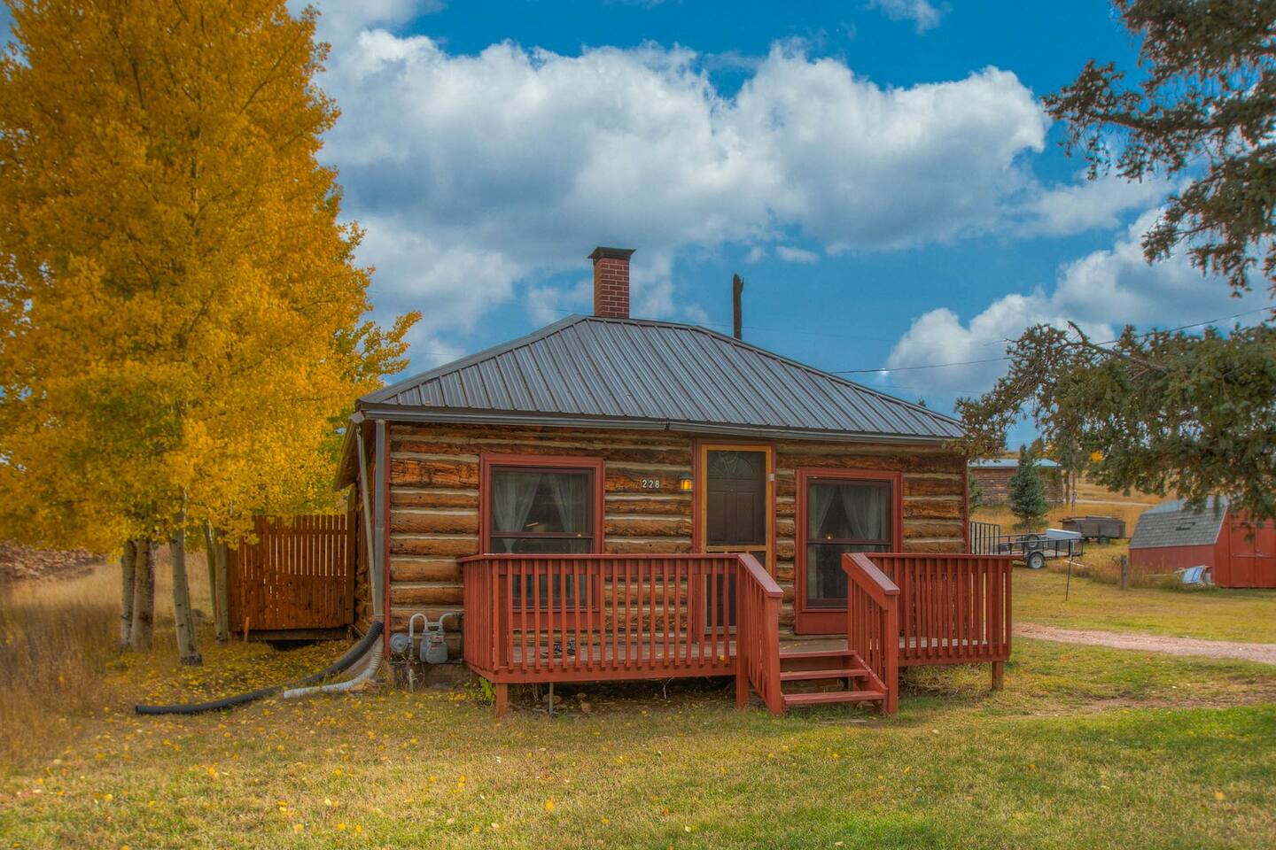 Historic Log Cabin In the Heart of Cripple Creek