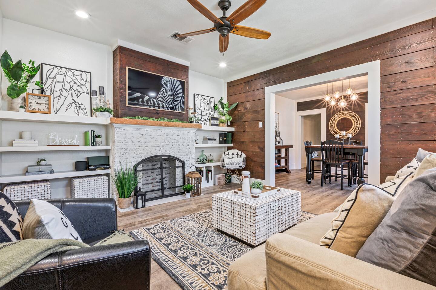 Curated Cottage. minutes from Silos, zoo, Baylor