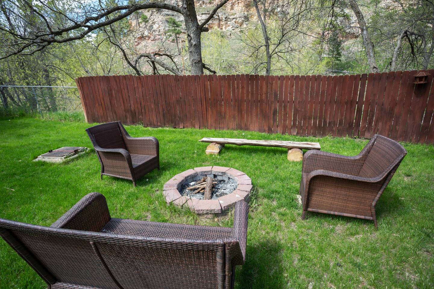 ❖Charming Log Cabin❖Firepit❖Great Deck with Grill❖