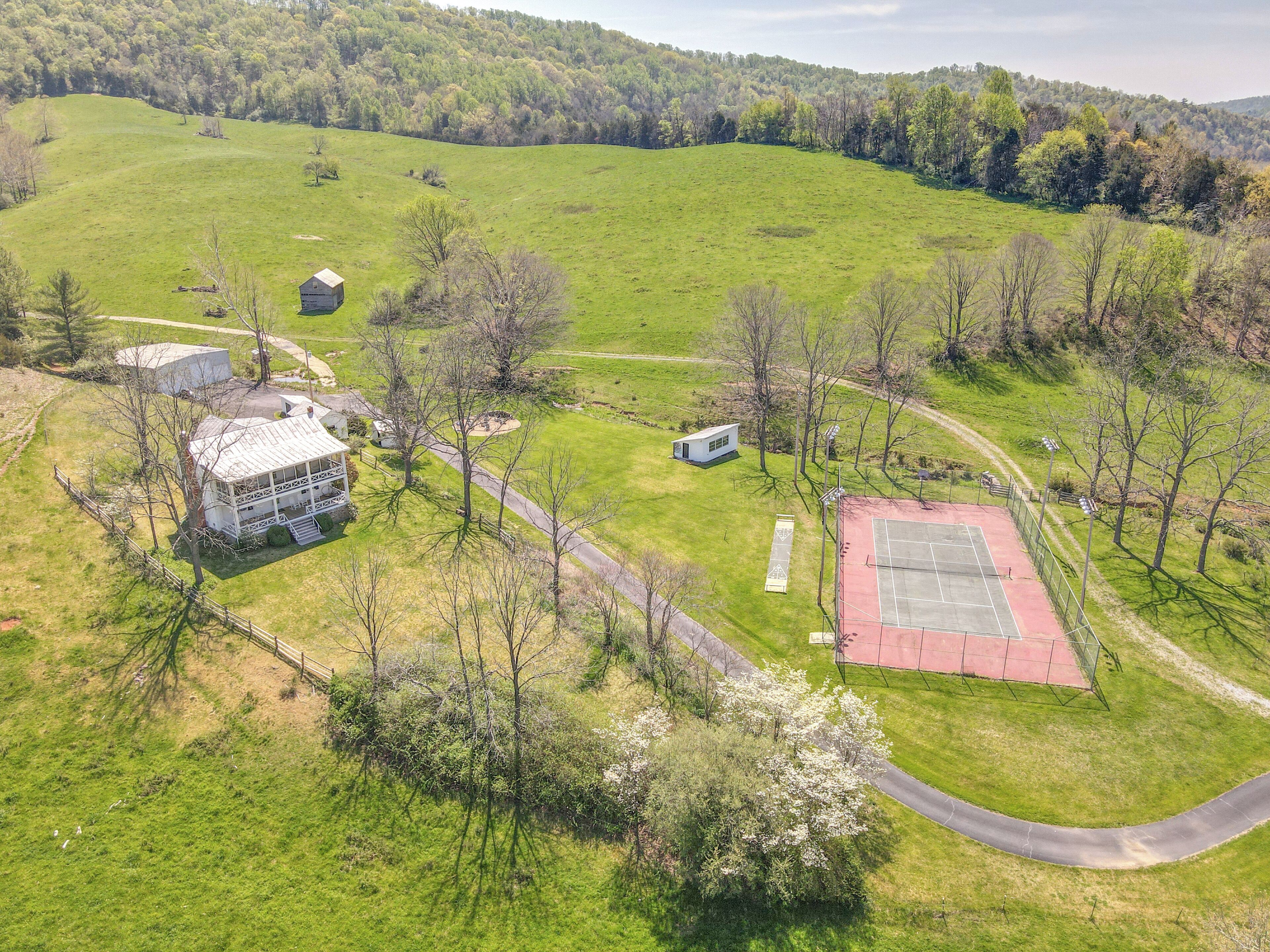 4 acres of fun for you to explore and 177 acres of pasture around you.