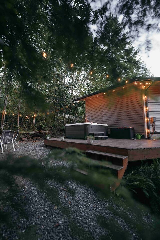 Mt Baker Curated Mtn Cabin- Hot tub, EV, Fire pit