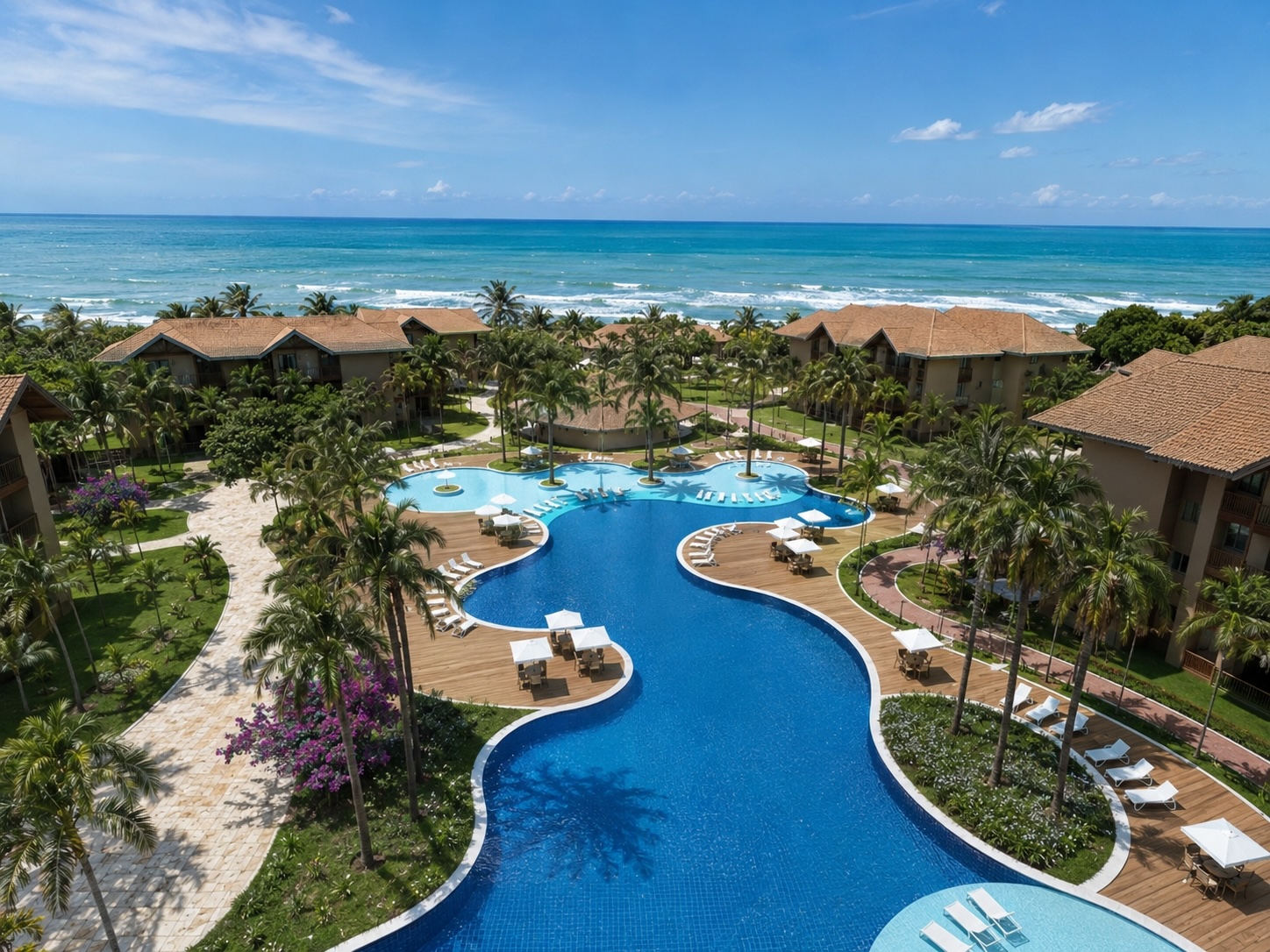 Deluxe Bungalow VG-Sun Cumbuco Sea View at Beach