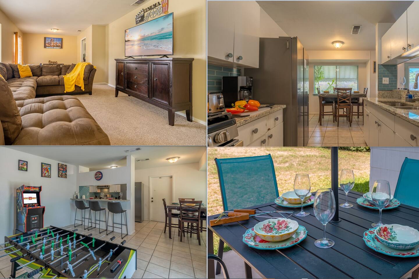 SA Randolph New Braunfels Vacation home with King Bd Sleeps 10