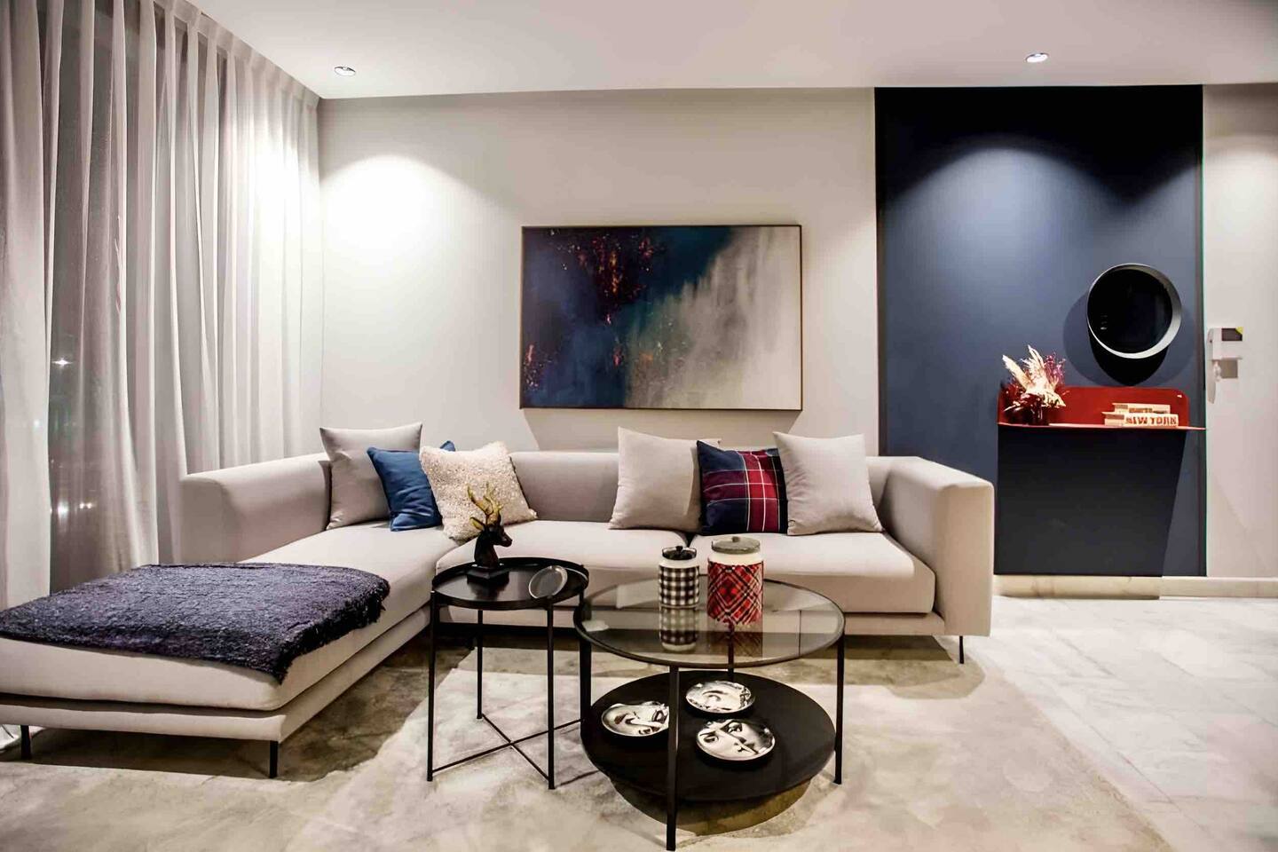 Upscale flat with Gym