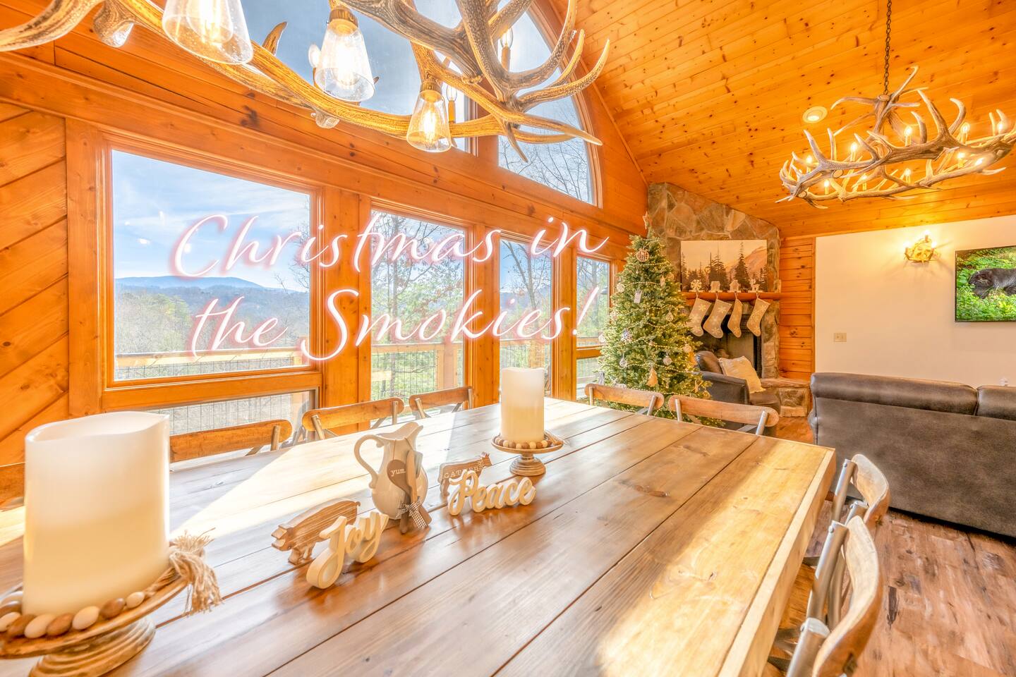 Smokies Luxury Cabin l Theater, Game Room, Hot Tub