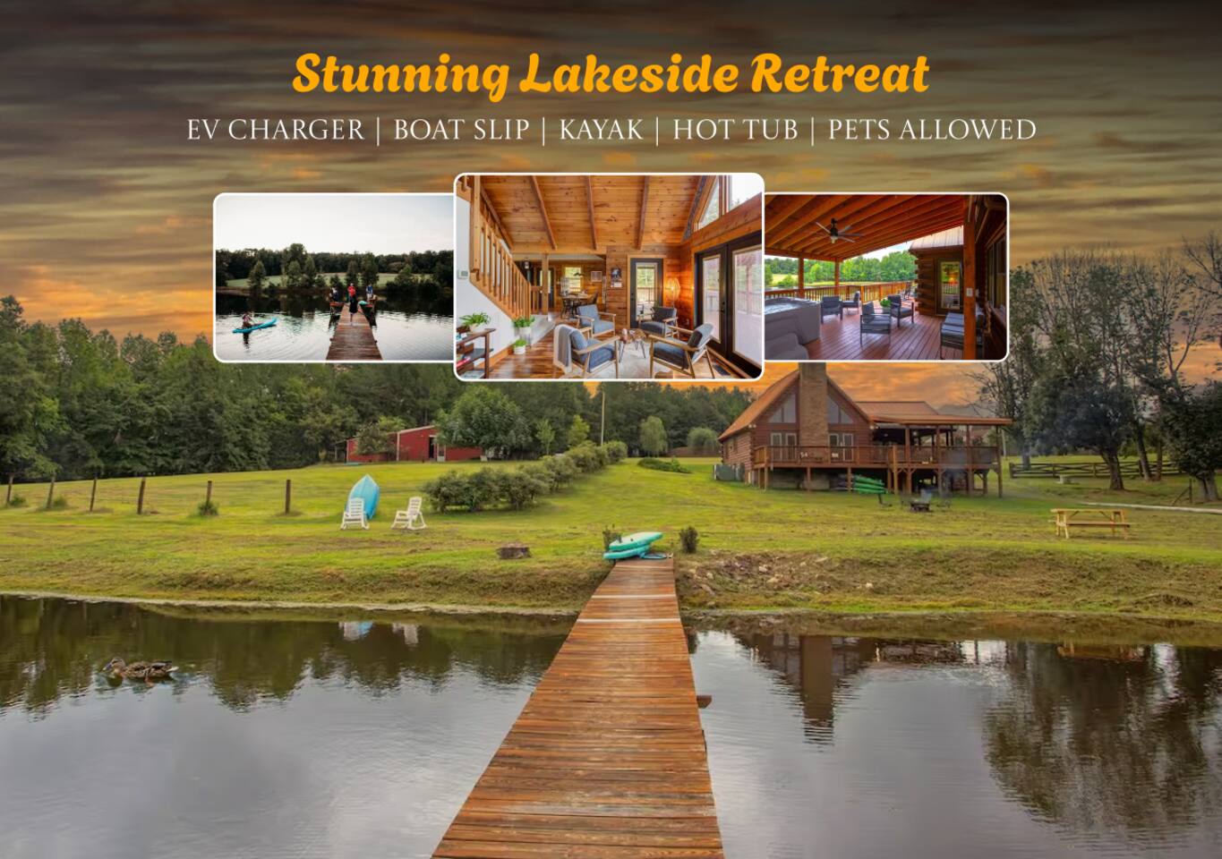 Stunning 25-Acre Oxford Escape | Lakefront | BBQ