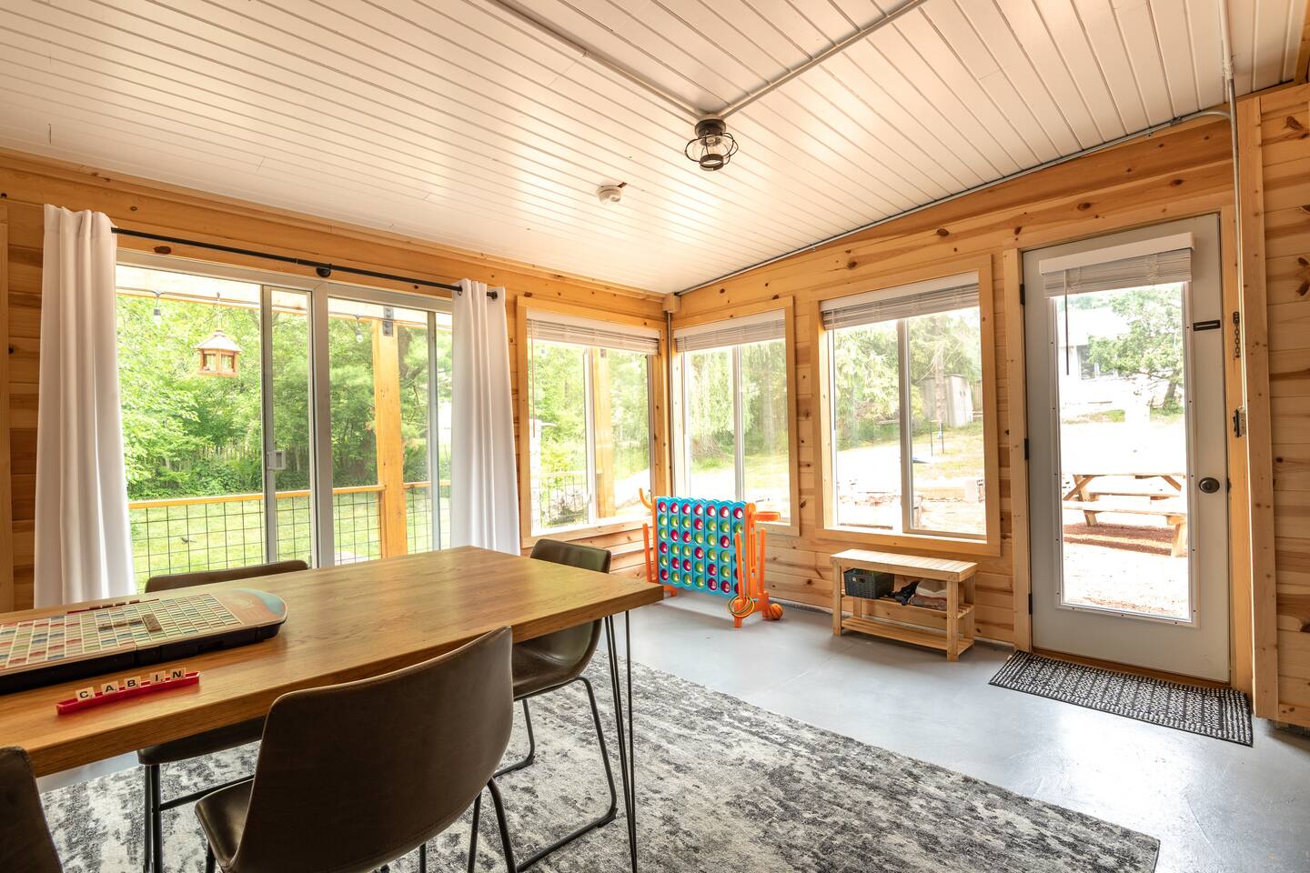 Cabin Life: Fire Pit + Hammock