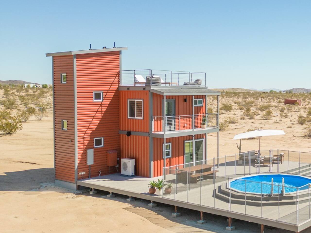 3-Story Container Home | Pool • Spa • Rooftop Deck