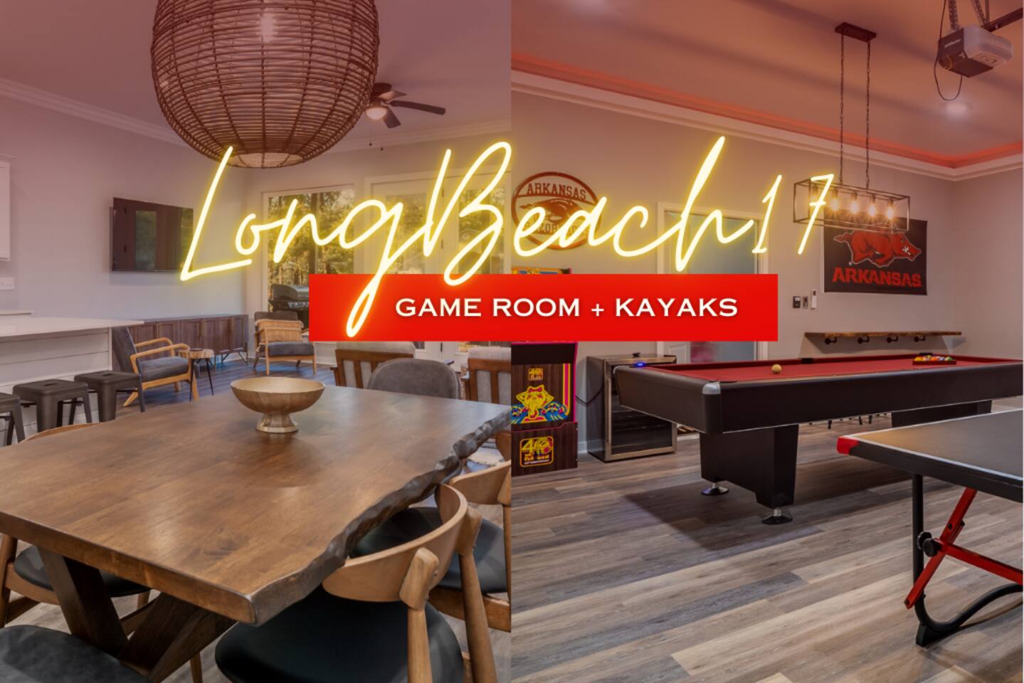 Lakefront Oasis w/ Game Room & Kayaks