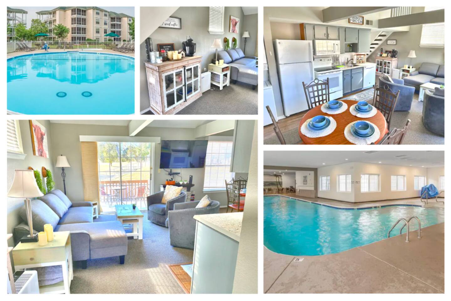 Smoke Ok/Indoor Pool/Hot Tub/Mini Golf/Full Resort