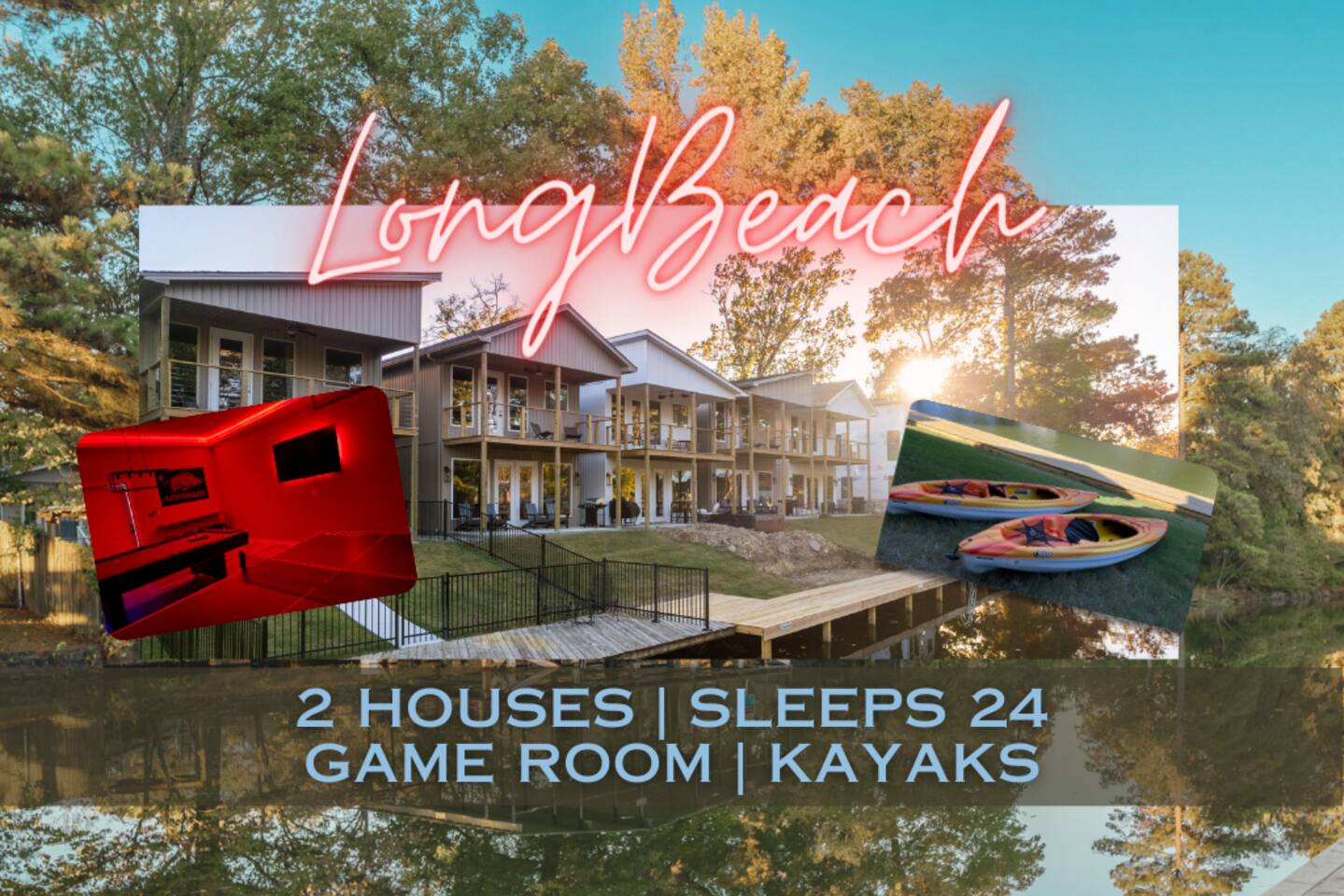 Sleeps 24! 8 Bedrooms | Gameroom