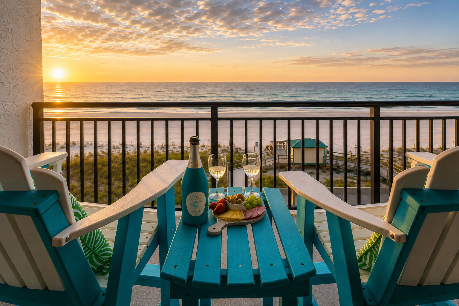 Direct Beachfront View|2 Pools|Beach Chairs