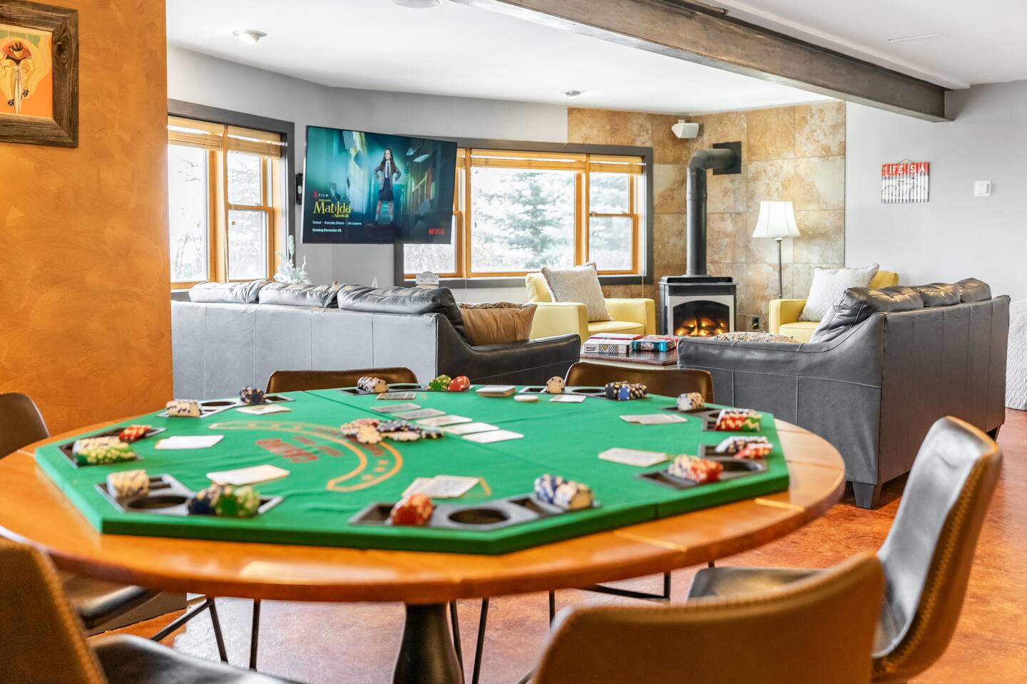 Lamb Mountain Ranch Secluded Eight Acre Fairplay Cabin with Hot Tub and Game Room — 4