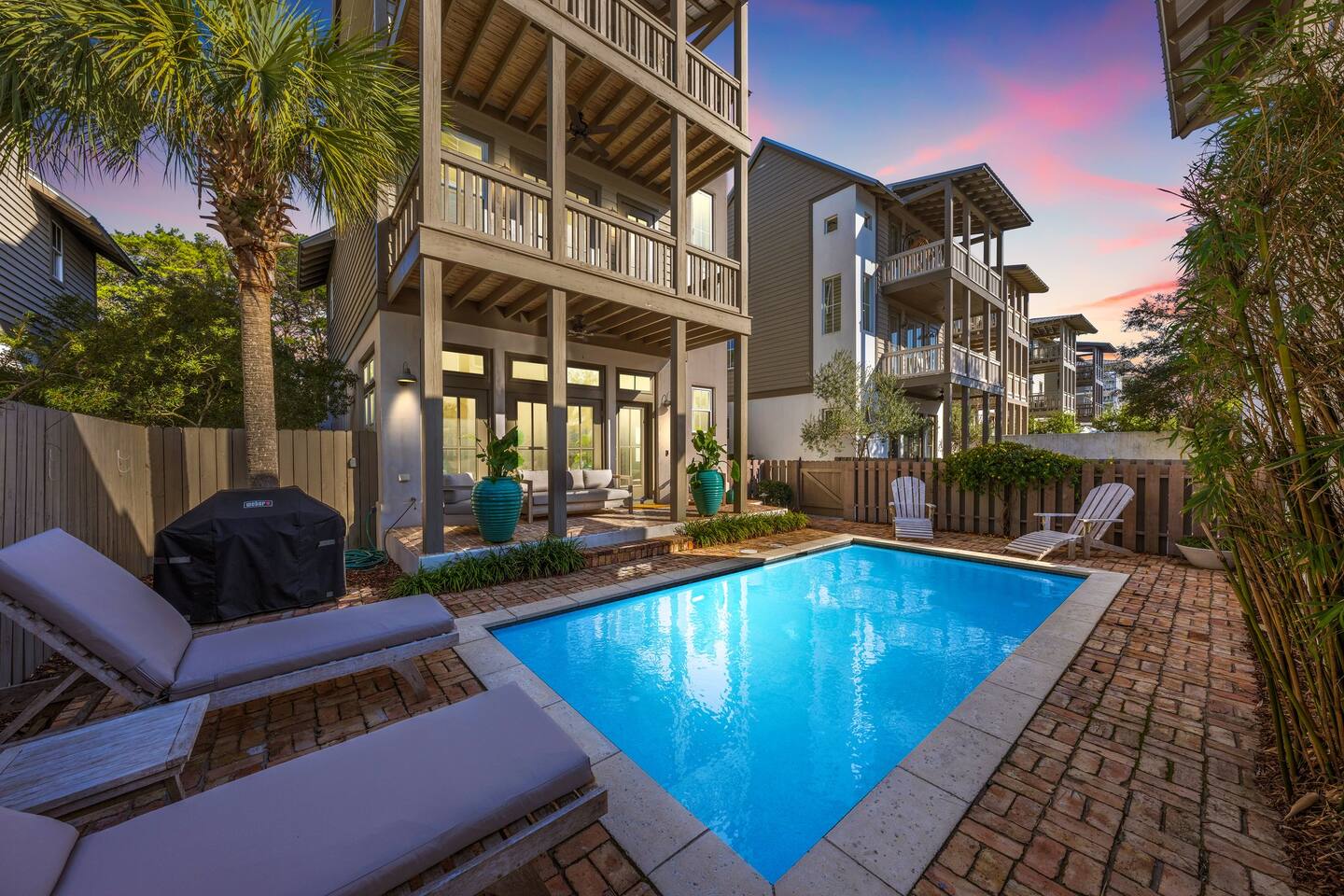 Private Heated Pool/5BR/Walk to Rosemary & Beach
