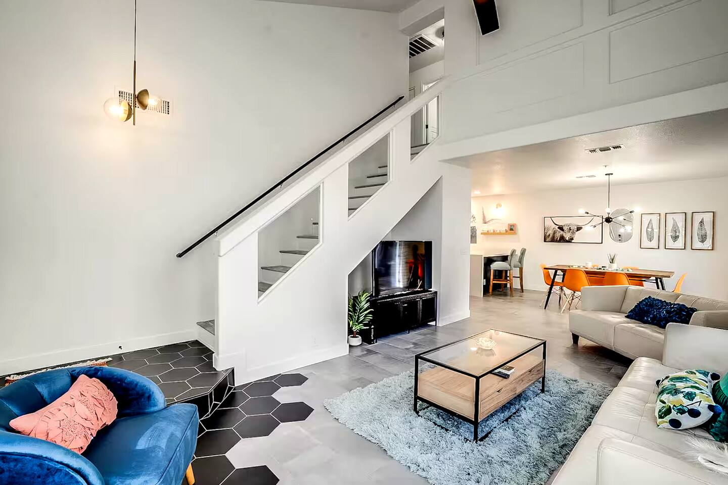 Stylish Home with Private Hot Tub and Backyard