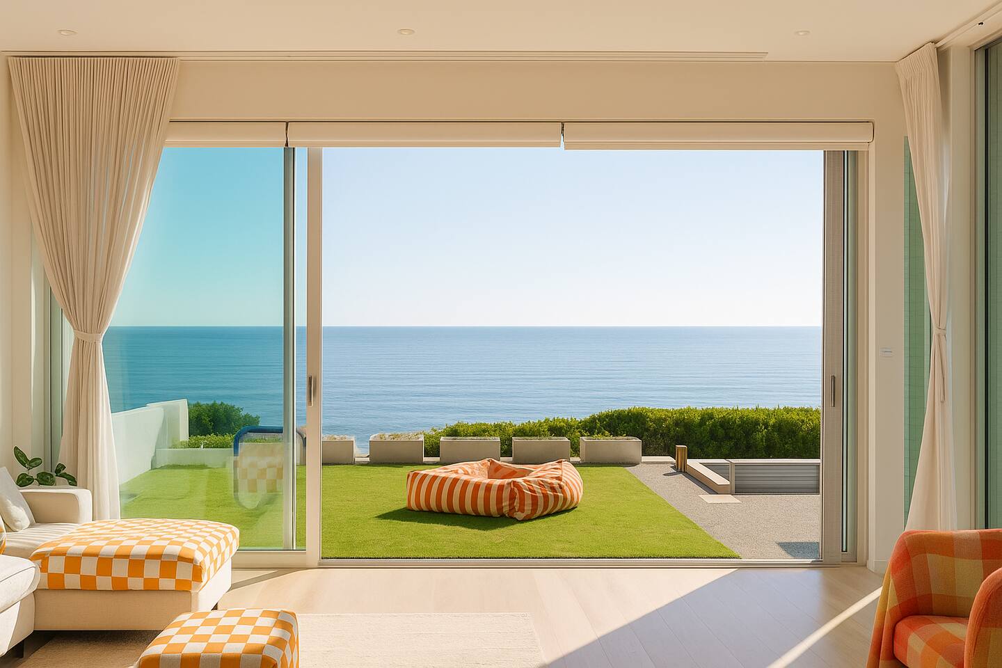 Luxe House — beachfront exterior