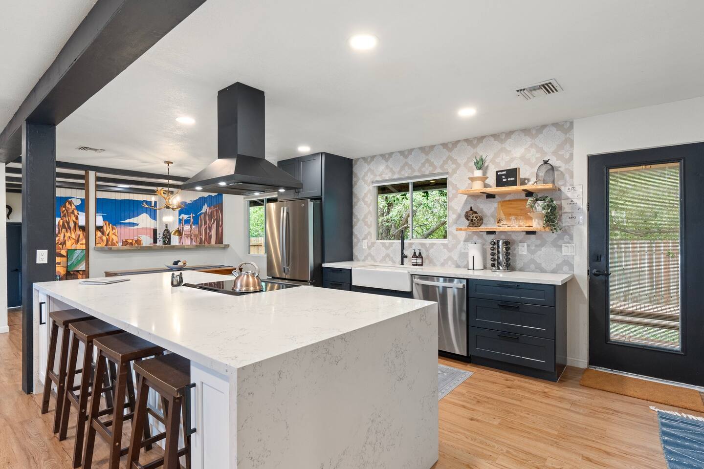 Walk Train Depot / Route 66: kings | BBQ I firepit